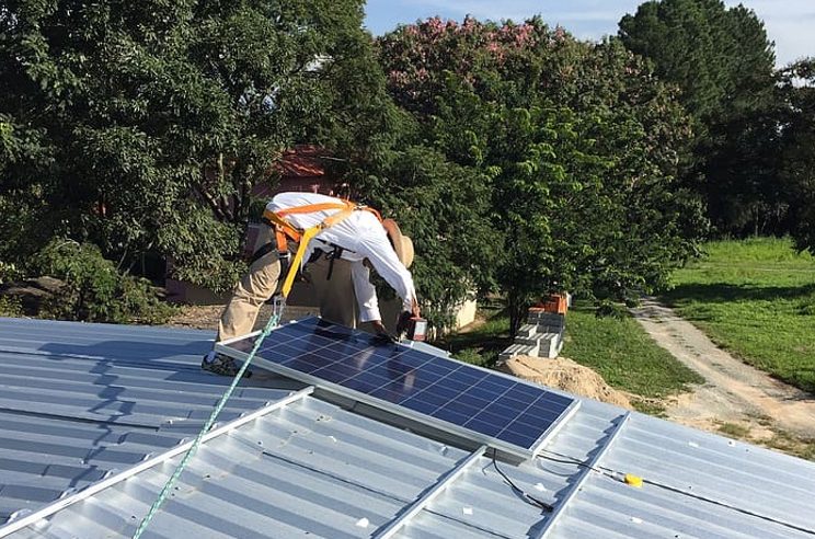 Sotek luôn tiên phong phát triển các dự án điện mặt trời cho người dân ở Thống Nhất
