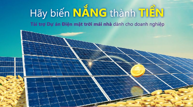 Vay vốn làm điện mặt trời mái nhà